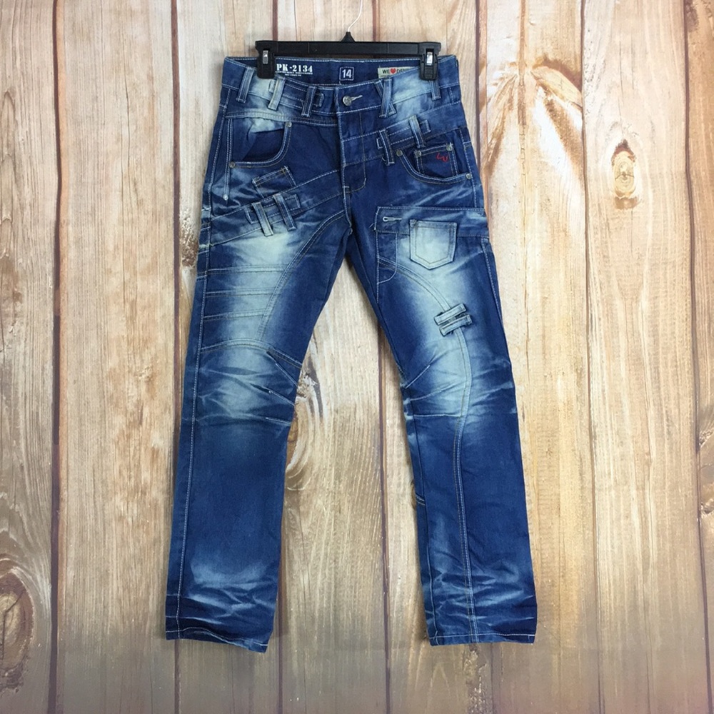 ☮️Kid’s JAPRAG Denim Jean size 14